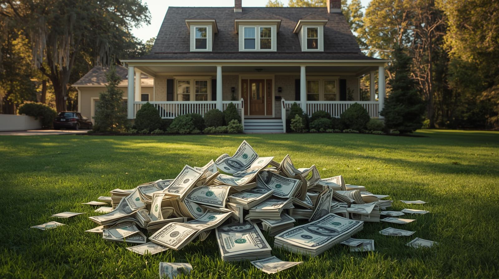 Crie Uma Imagem Realista Com Uma Casa E Notas De Dinheiro - PV Assessoria Contábil | Contabilidade no Rio de Janeiro